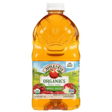 Apple & Eve Organic 100% Apple Juice, USDA Organic Fruit Juice, No Added Sugar, Not From Concentrate, Family Friendly Beverage, 48 Oz