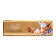 Lindt Gold Milk Hazelnut & Raisin Chocolate Bar 300g – Premium Swiss Milk Chocolate with Whole Hazelnuts & Raisins (Pack of 1) - Real Prime Deals