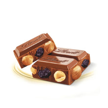 Lindt Gold Milk Hazelnut & Raisin Chocolate Bar 300g – Premium Swiss Milk Chocolate with Whole Hazelnuts & Raisins (Pack of 1) - Real Prime Deals