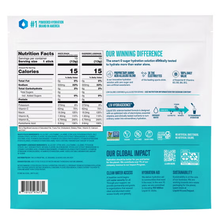 Liquid I.V. Sugar-Free Hydration Multiplier 30 sticks - White Peach and Raspberry Lemonade nutrition panel