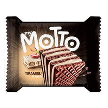 My Motto Wafers 3-Pack 30g | Cocoa, Hazelnut, Tiramisu