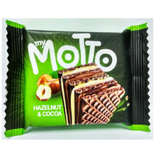 My Motto Wafers 3-Pack 30g | Cocoa, Hazelnut, Tiramisu