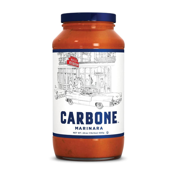 Carbone Marinara Pasta Sauce, 15 oz – Authentic Italian Tomato Sauce by Carbone – Slow-Simmered, No Added Sugar, Gluten-Free Gourmet Marinara