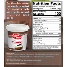 BAKERS CHOICE Chocolate Mousse Dessert Mix – Rich & Creamy Chocolate Flavor, Easy to Prepare