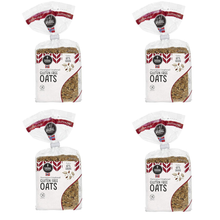 Sigdal Bakeri All Natural Norwegian Crispbread - Non GMO, Vegan, Sugar Free, High Fiber, Low Carbs, High Protein, Wholegrain Snack Crackers With Up To 46% Seeds (Gluten Free Oats, 4 Pack)