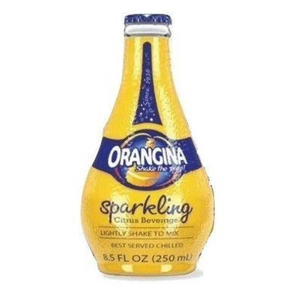 Orangina Sparkling Citrus Juice, Original French Recipe, 8.5 oz
