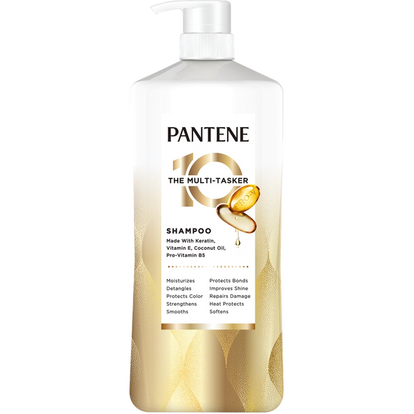 Pantene The Multi-Tasker 10 shampoo 38.2 fl oz pump bottle