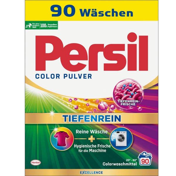 Persil Color Detergent Powder (90 Loads | 11.9 lbs | 5.4 kg) - Laundry Detergent for Color - Real Prime Deals