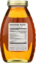 Gunter's Pure Honey Clover nutrition facts label