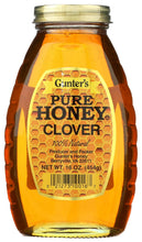 Gunter's Pure Honey Clover, 16 oz jar front label