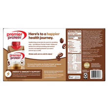 Premier Protein Shake 30g Protein 11 fl oz - back packaging nutrition ingredients