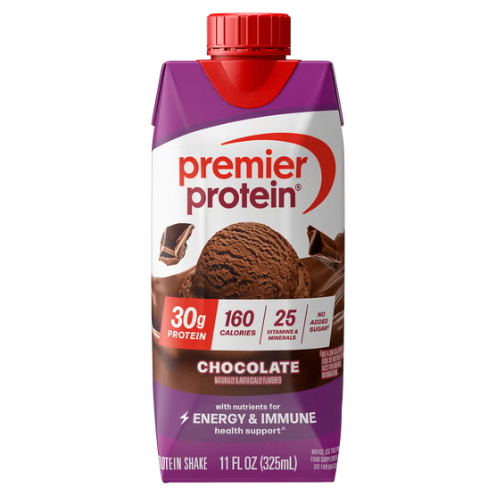 Premier Protein Shake 30g Protein 11 fl oz - chocolate shake 160 calories