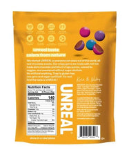 UNREAL Dark Chocolates Crispy Quinoa 5 oz - back label nutrition facts