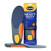 Dr. Scholl's Heavy Duty Support Insole Orthotics, Big & Tall, 200lbs+, Wide Feet, Shock Absorbing, Arch Support, Distributes Pressure, Trim to Fit Inserts, Work Boots & Shoes, Men Size 8-14, 1 Pair