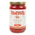 Vincent's Original Recipe Tomato Sauce Hot 16oz - jar front label