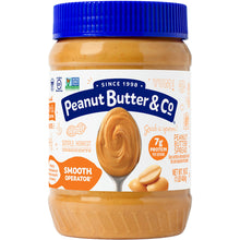 Peanut Butter & Co. Smooth Operator Peanut Butter, Creamy & Smooth Texture, 16 oz Jar