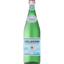 S.Pellegrino Sparkling Natural Mineral Water, 750ml Glass Bottle