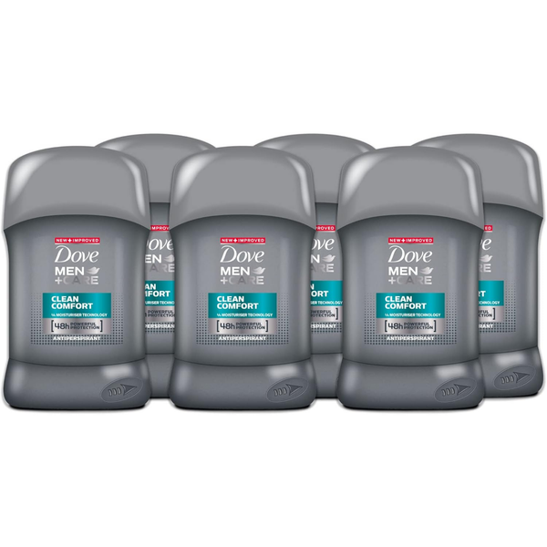 Dove Men's + Care Clean Comfort Stick Deodorant Antiperspirant 48 Hour Protection