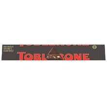 Toblerone Dark Chocolate Bar with Honey & Almond Nougat, 3.52 oz Swiss Dark Chocolate Candy