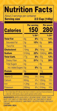 Tasty Bite Organic Original Madras Nutrition Facts