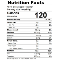 Tonnino Yellowfin Tuna Fillets in Olive Oil 6.7 oz nutrition facts