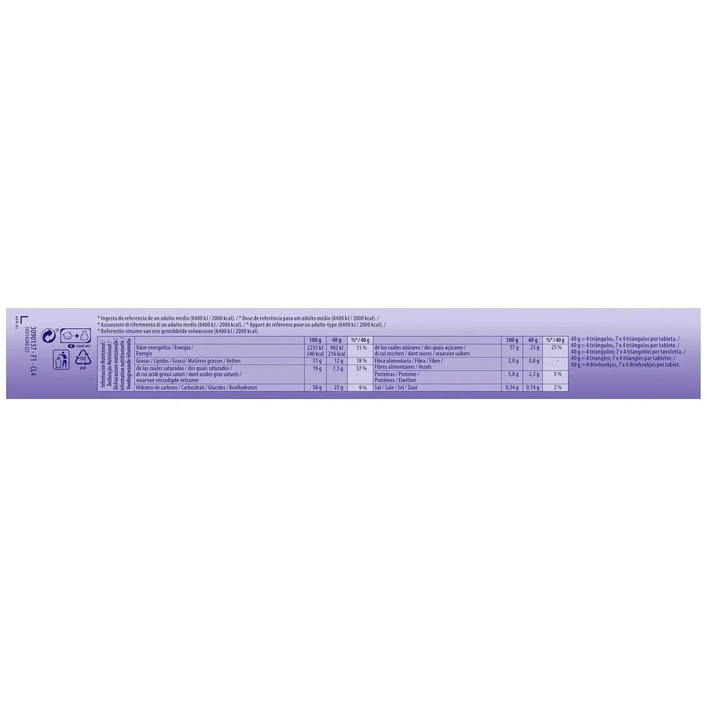 Milka Triolade Chocolate Bar – 280g Large Size | Milk, White & Dark Chocolate Blend