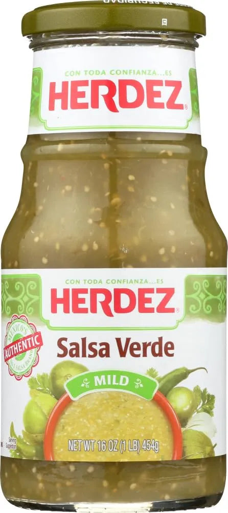 Herdez Salsa Verde Mild 16oz Jar