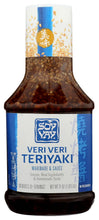 Soy Vay Veri Veri Teriyaki Marinade & Sauce, 21 oz bottle front label