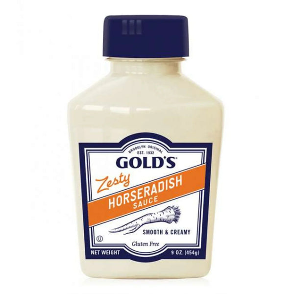 GOLD’S Zesty Horseradish Sauce, 9 oz Squeeze Bottle – Bold Flavor, Smooth Texture, Ready to Use - Real Prime Deals
