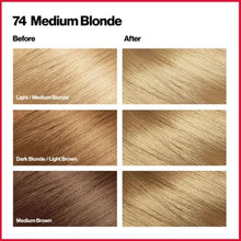 Revlon Colorsilk Permanent Hair Color, Permanent Hair Dye. #74 Medium Blonde ( Pack of 1 )