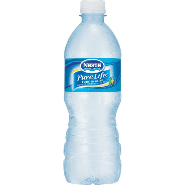 Nestle Water, Pure Life, Purified Water, 16.9 Fl Oz Bottle (Pack of 10, Total of 169 Fl Oz)