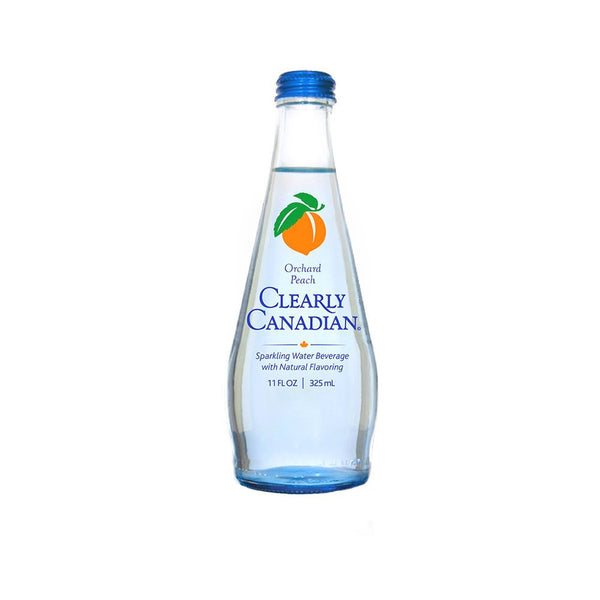 Clearly Canadian Sparkling Flavored Water (Orchard Peach, 6 Pack)