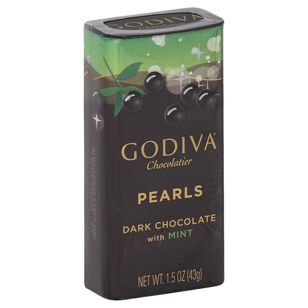 Godiva Mint Chocolate Pearls, 1.5 Ounce