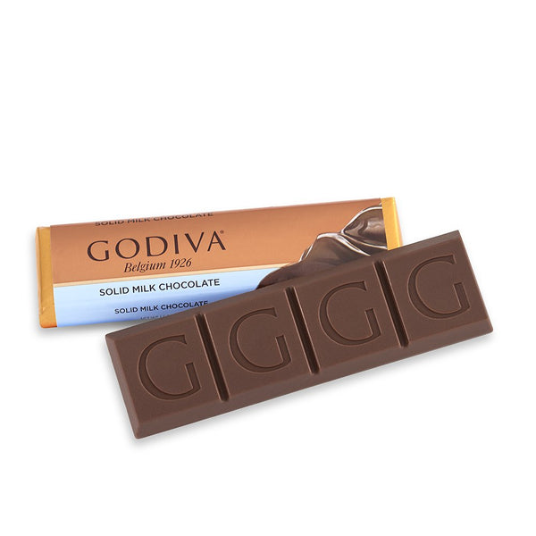 Godiva Chocolatier Belgium Milk Chocolate Bar Gift, Bulk Chocolate, Chocolate Candy Bar, 24 pc.