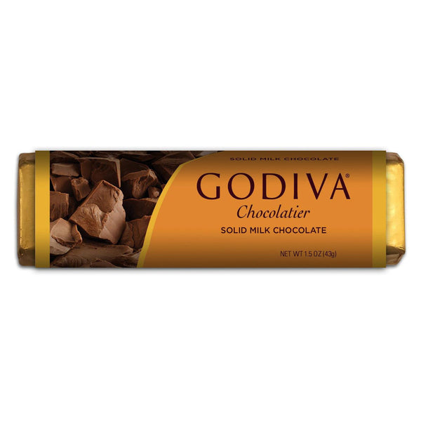 Godiva Chocolatier Godiva Solid Dark Chocolate (4 Pack) - Godiva Solid Milk Chocolate (4 Pack) Each of 1.5000 oz