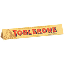 Toblerone Swiss Milk Chocolate with Honey and Almond Nougat, 100 gram/3.52 Ounce (Pack of 8)