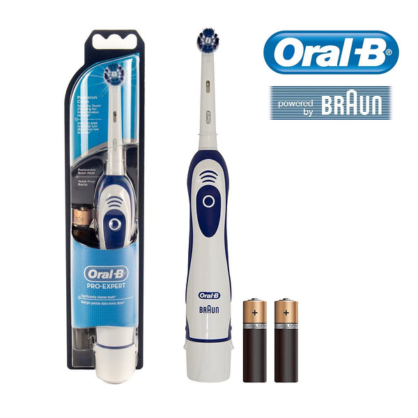 Oral-B Pro Expert Battery Powered Toothbrush with Replaceable 2 x AA Batteries