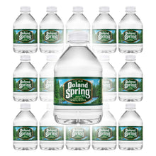 Poland Spring 100% Natural Premium Spring Water - 8 Fl Oz Bottles | Pack of 15