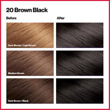 Revlon ColorSilk Hair Color, 20 Brown Black 1 ea