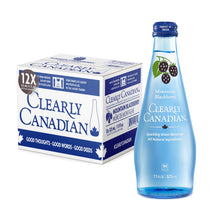 Clearly Canadian - Sparkling Spring Water Beverage - Case of 12 Bottles