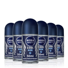 Nivea Men Cool Kick 48 Hours Anti-Perspirant Deodorant Roll On 50 ml
