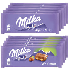 Milka European Chocolate Bars Variety Pack, 10 - 3.52 oz
