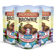 Birch Benders Keto Ultimate Fudge Brownie Mix, 3g Net Carbs, 3 pack