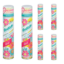 Batiste Shampoo Dry Floral 6.73 Ounce (200ml) (6 Pack)